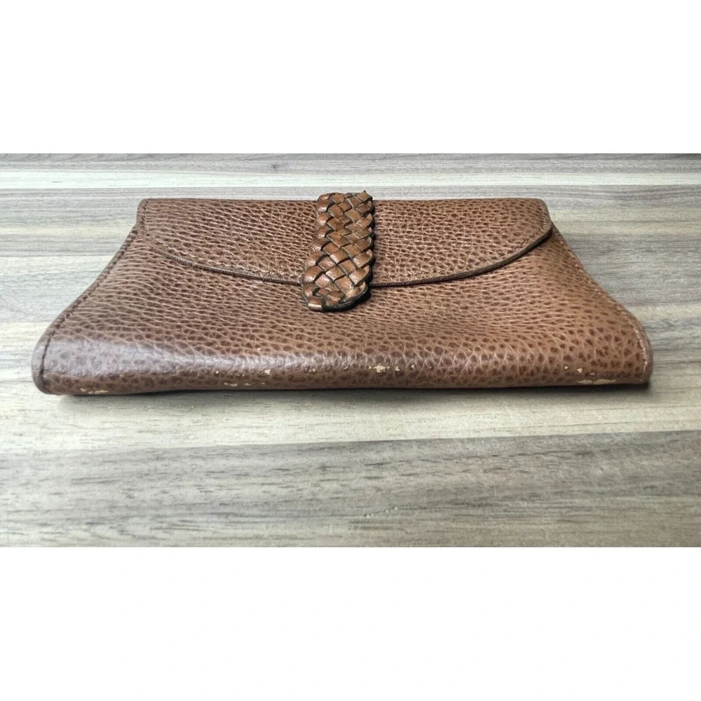 Bellini Vintage‎ Brown Leather Wallet With Belt Loops